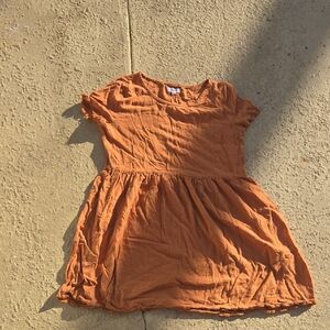 Casual Orange Dress for Women